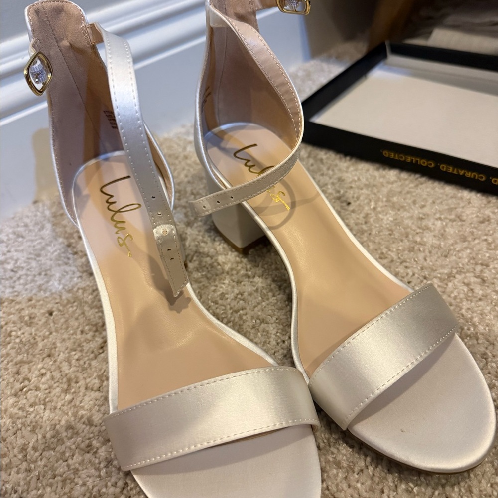 Lulu's Bridal Heels